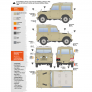 Land rover 88 series IIa station wagon 1/35 image 6