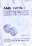 1/72 R15B-300 engine ehx.nozzle for MiG-25RB/RBT