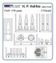 1/72 Handley-Page Halifax Mk.II only correction set (for Revell) image 1