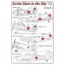 1/72 Soviet Stars in the Skies Pt 2. Red Stars Black Outline image 1