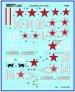 1/72 Decals Soviet Aces in La-5Fs image 1