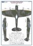1/32 Spitfire Mk.XVIe Camouflage Pattern Painting Mask image 1