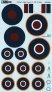 Aviaeology Spitfire RCAF Fighter Recce 1/32 Decal