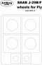 1/32 Saab J-29F/SAAB J-29B wheels paint masks