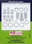 1/72 Messerschmitt Bf 109G canopy and wheel disk masks