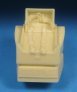 1/48 Bf-109G-6 and Bf-109G-14 Seat with Molded belts