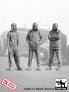 1/72 Drivers / civilian pilots 2 sets of 3 figures image 1