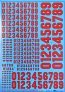 1/48 Russian VKS board numbers & signs decal image 1