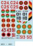 Berna Decals 1/48 MiG-17 Forces A�riennes Africaines