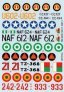 Berna Decals MiG-17 Forces A�riennes Africaines 1/48