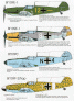 Blackbird Models Decalcomanie Messerschmitt Bf-109 1/72 image 1