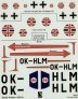 Blue Rider 1/72 Slovak Aviation 3 - Aero A.100 Avia B-534 image 2