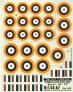 Colorado 1/48 RAF Type A1 Cocardes Insignes Nationaux 45-54