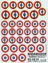 Cocardes Marine Nationale Fran�aise 1/48 - 5 tailles