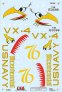 Cam Decals F-4J Phantom VX-4 Bi-Centennial 1976 1/32 image 1