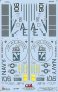 Cam Decals 1/32 F-14A Tomcat VF-11 Red Rippers USS Forrestal image 1