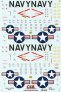 Cam Decals 1/48 F-4B Phantom US Navy Hi-Viz Abzeichen