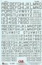 1/72 Letters and Numbers FS35231 4 sizes Part 2 image 1