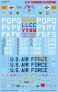 Caracal Martin B-57 Canberra Vietnam Decals 1/48 image 3