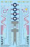 Caracal Models S-3A Viking Decals 1/48 image 4