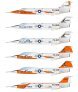 1/48 Lockheed F-104 Test & Drone Zippers image 1