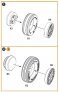 1/48 F-86A wheel set type 2 for Clear Prop image 2