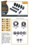 1/48 Jaguar wheels set, weighted for Airfix image 1