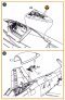 1/72 F-86A open canopy frame detail set for Clear Prop image 2