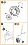 1/72 Wessex HC.2 wheel set type 1 for Airfix image 2