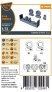CLEAR PROP 1/72 Vanguard P-66/Mk.1/J10 Set de roues image 1