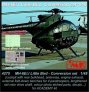 1/48 MH-6E/MH-6J Little Bird Conversion set