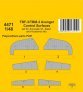 1/48 TBF-3/TBM-3 Avenger Control Surfaces for Academy/Italeri image 2
