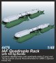 1/48 Iaf Quadruple Rack with 100 kg Bombs for SMB-2