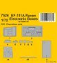 1/72 EF-111A Raven Electronic Boxes for Italeri