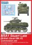 1/48 M5A1 Stuart Late Conversion Set
