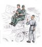 CMK Figurines Allemandes WWII Chauffeur Famo 1/72