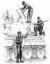CMK 1/72 Servants Allemands WWII pour Tiger I - 3 fig.