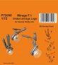 CMK 1/72 Mirage F.1 Train d'atterrissage Special Hobby