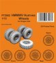 CMK Roues HMMWV Humvee 1/72 pour Dragon