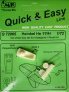 1/72 Heinkel He-111H Tail wheel bay set (HAS/REV)