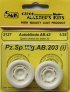 1/35 Autoblinda AB.43  spare wheels (ITAL)