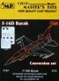 1/72 F-16D Barak (Israeli decal)  Conv.Set (ACAD)