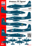1/72 Grumman F7F Tigercat Carrier-based Night Fighters, USMC/USN