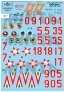1/32 Decal MiG-21 UM (Hun.AF 905, 907 091, 55, 35) image 1