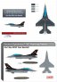 1/72 F-16D Fighting Falcon Kurt sq 50yh Year Special Tail Decal image 1