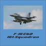 1/72 F-16C/F-16D Fighting Falcon 161 sq New Tail Decal Set