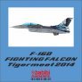 1/72 F-16D Fighting Falcon Nato Tigermeet 2014