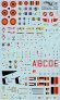Daco 1/72 F-104/TF-104G Starfighter D�cals Belgian Air Force image 1