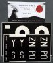 1/48 Avro Lancaster B.I national insignia and markings masks image 2