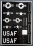 1/48 Douglas A/B-26 Invader National Insignia paint masks 1950s image 2